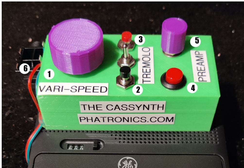 THE CASSYNTH ANALOG MODIFIED CASSETTE PLAYER SAMPLER