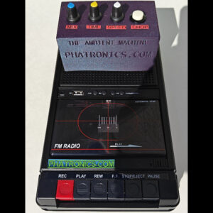 The Ambient Machine analog cassette recorder instrument with ehco delay and vary speed