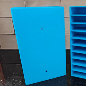 Cassette Tape Holder Storage Organizer Blue