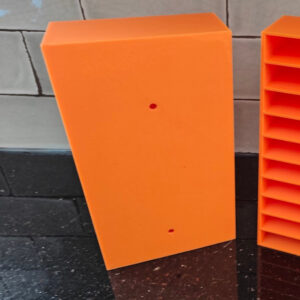 Cassette Tape Holder Storage Organizer Orange