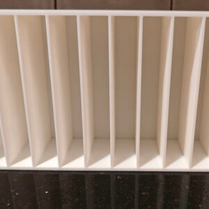 Cassette Tape Holder Storage Organizer White