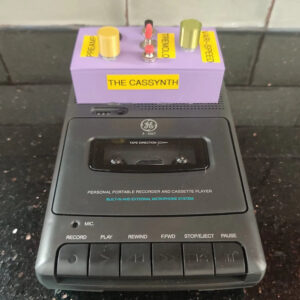 Cassynth Modified Cassette Player Sampler Synthesizer