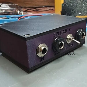 Splitme + Passive Guitar / instrument Splitter with isolated output transformer
