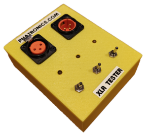 Phatronics XLR Microphone Cable Tester Audio Swiss army knife